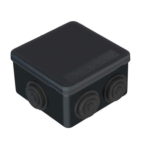 black box electrical supply|outdoor electrical box black.